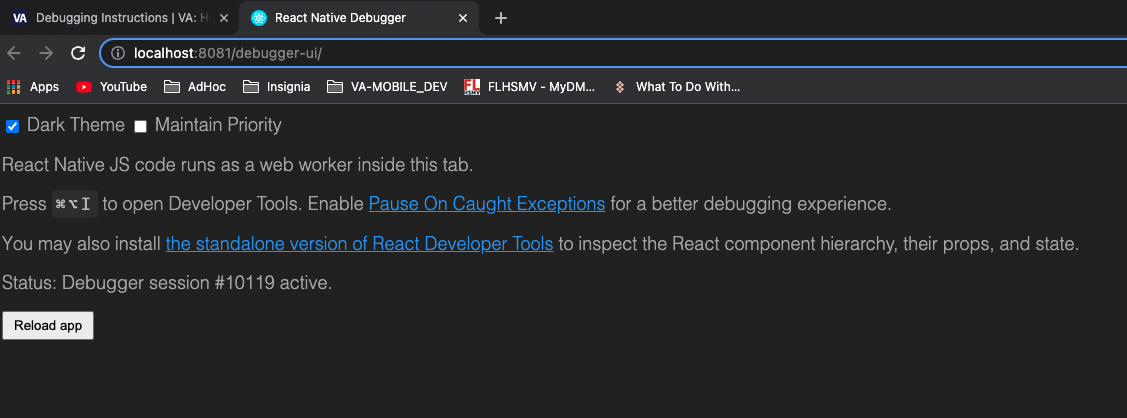 React Native Debugger