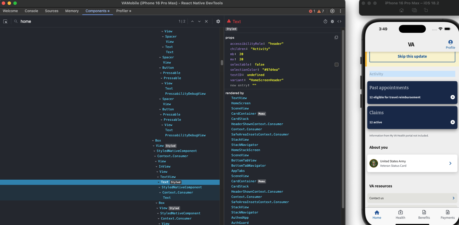 Dev Tools Components