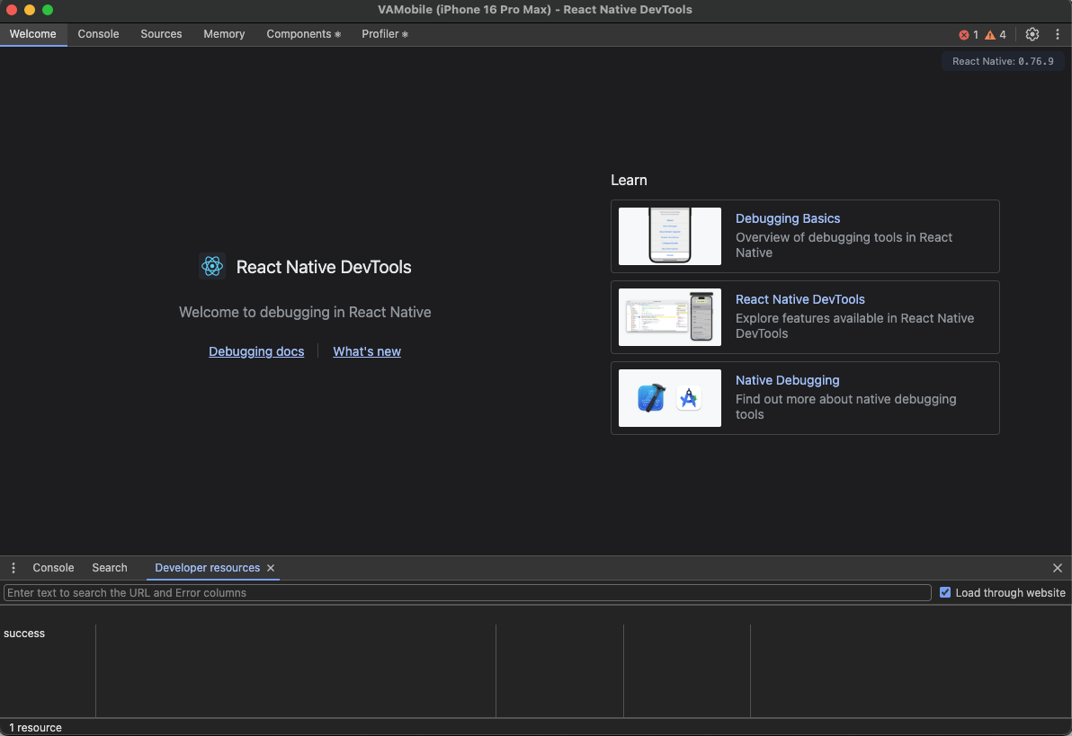 Dev Tools Welcome